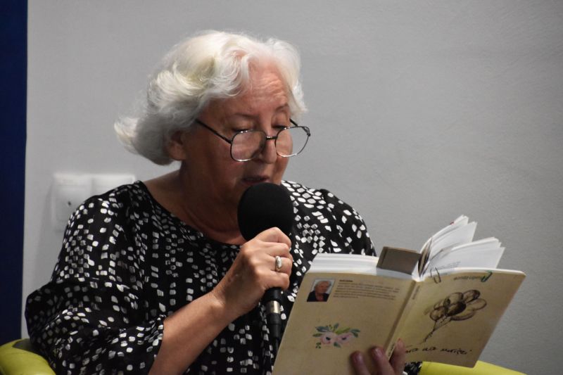 Spotkanie autorskie z Wandą Lipińską, poetką, projektantką mody i florystką, 27.08.2024