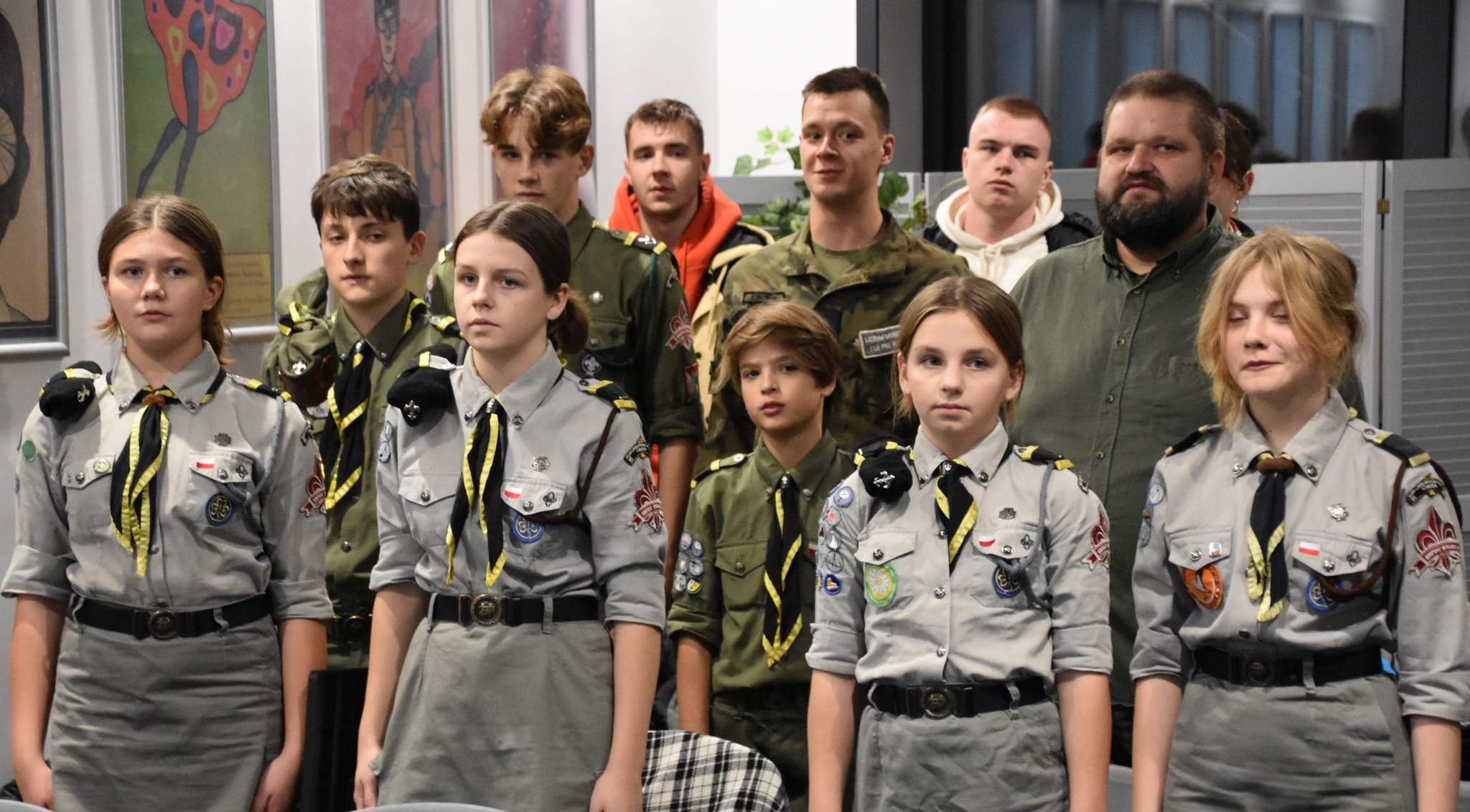 Pokaz filmu fabularnego pt. „1939 11 Listopada” w reż. Kamila Kulczyckiego - o harcerzach z Zielonki i ich poświęceniu i ofierze dla Polski.