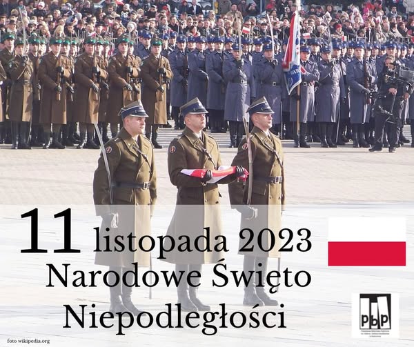 11 listopada Narodowe Święto Niepodległości.