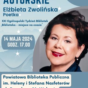 elzbieta zwolinska spotkanie autorskie pbp