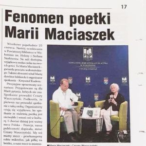 maria maciaszek prasa cz.1
