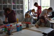 Warsztaty tworzenia plakatów ideowych inspirowanych twórczością Norwida z udziałem młodzieży z Zespołu Szkół Ekonomicznych w Wołominie, Krzysztof Kudera